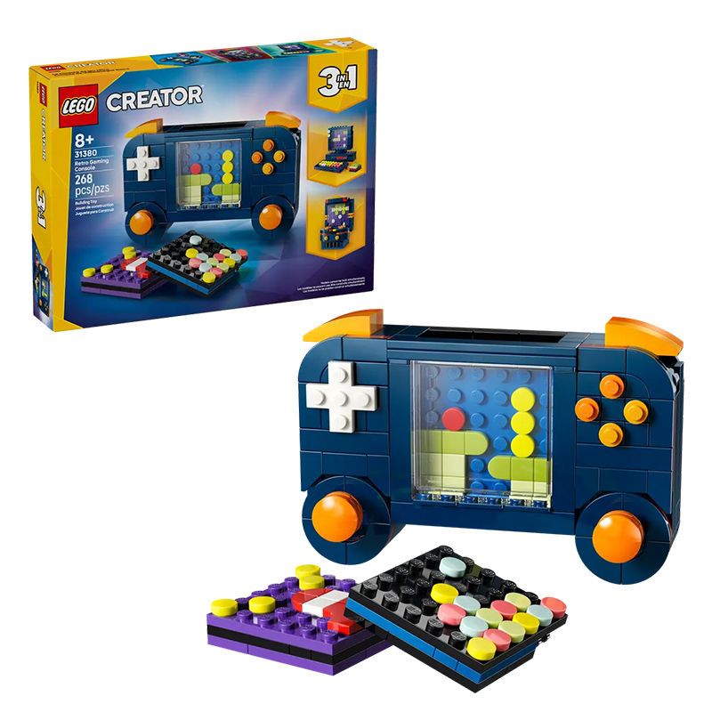 Retro Gaming Handheld - LEGO Creator 3in1 Building Blocks LG-31380