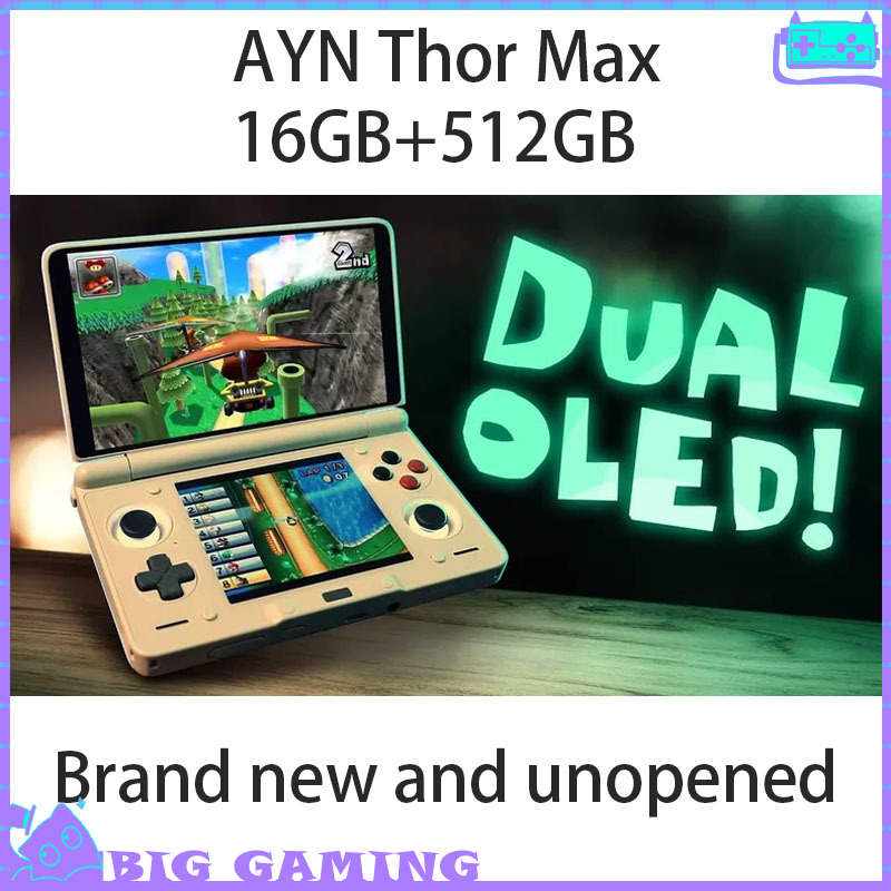 Retro Gaming Xbox - AYN Thor Max 16GB+512GB Flip Handheld