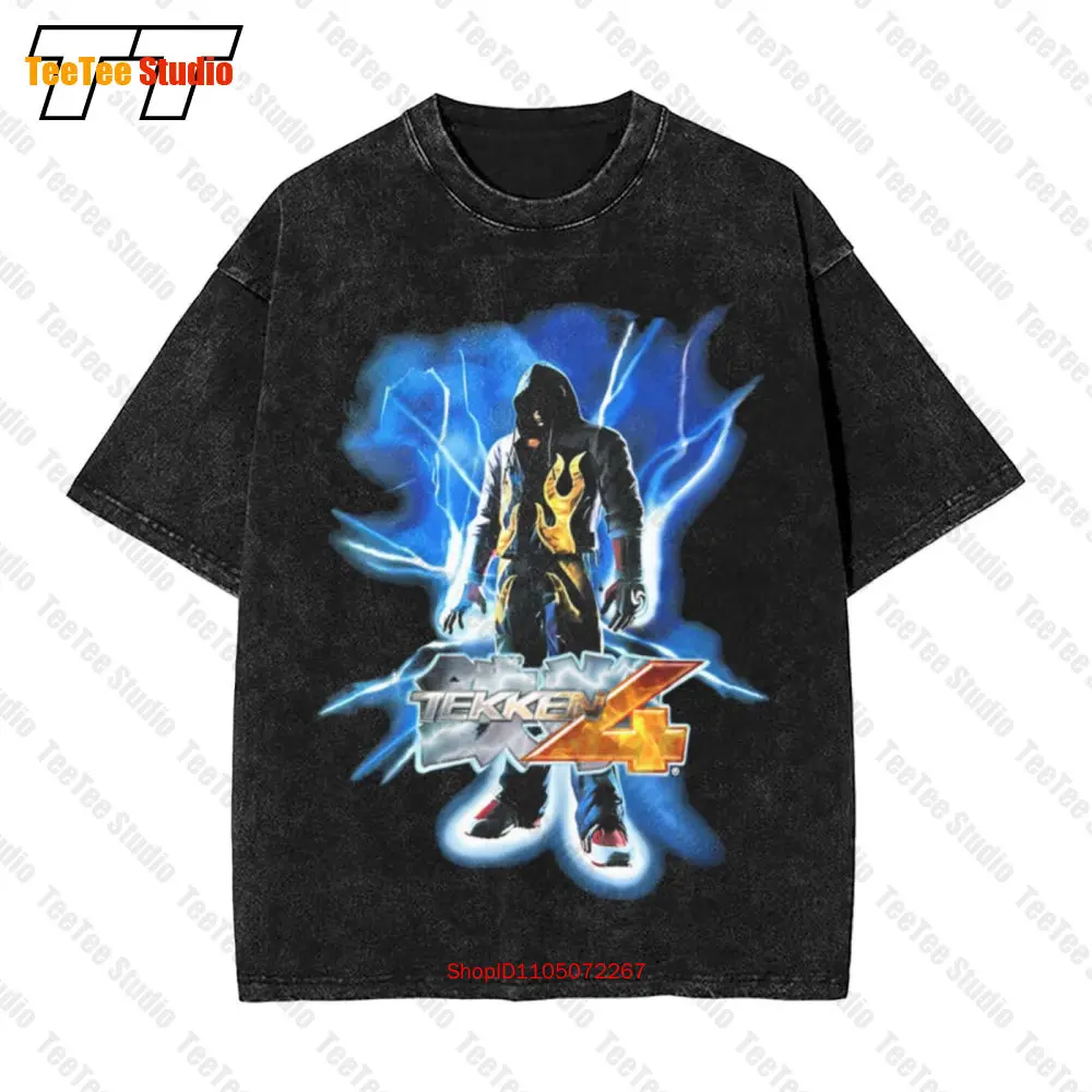 Retro Gaming Shirt - Vintage Tekken 4 Namco Promo Arcade
