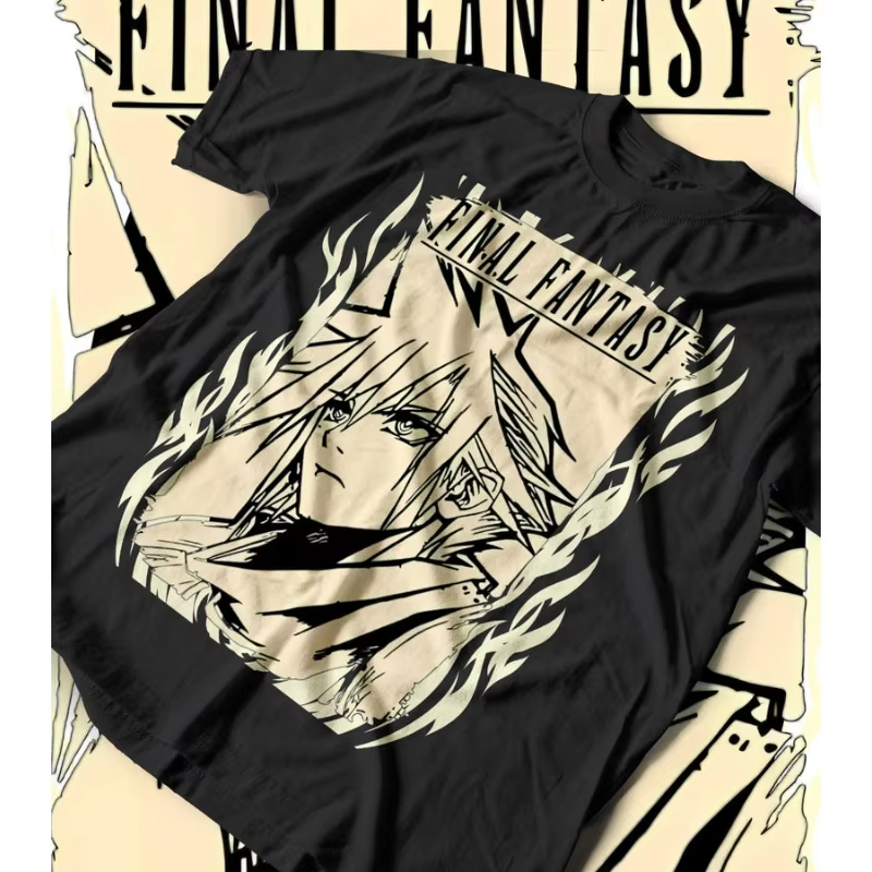 Retro Gaming Shirt - Final Fantasy VII Rebirth FF7 T-shirt