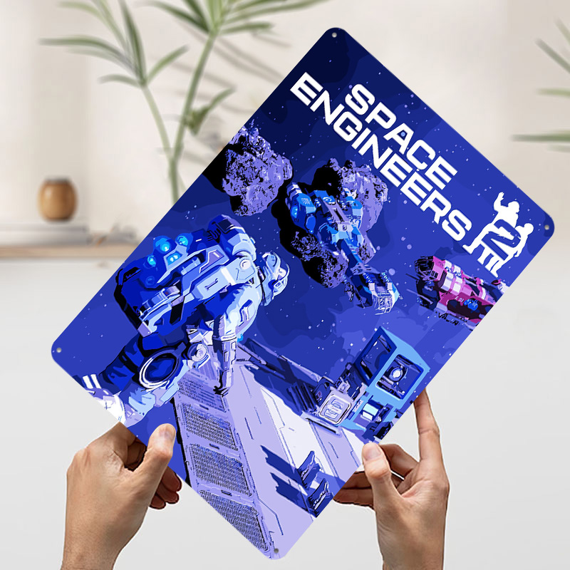 Space Engineers 2 Game Cover A - Retro Poster Gaming review and price