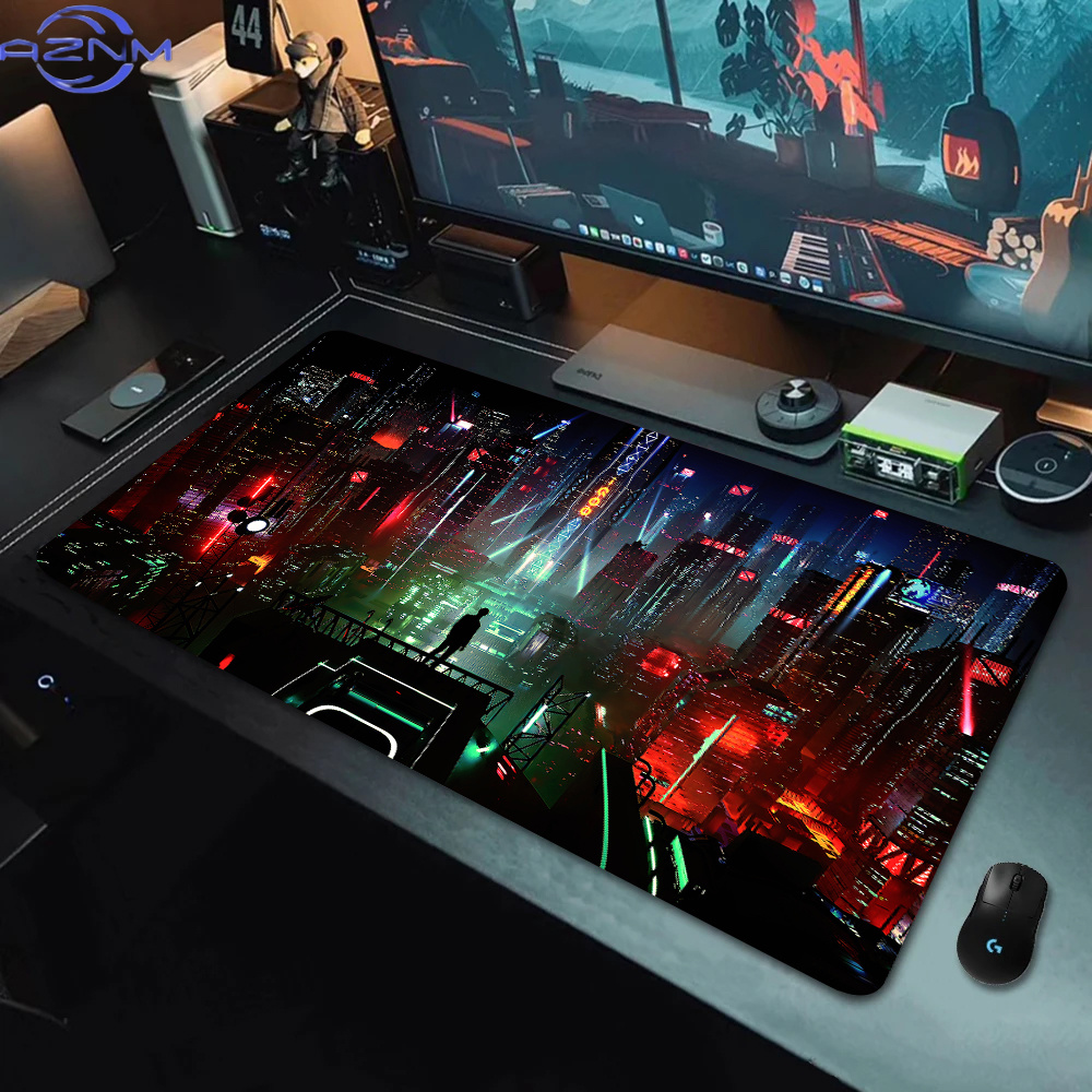Retro City Street Mousepad Neo - Retro Gaming Tokyo review and price