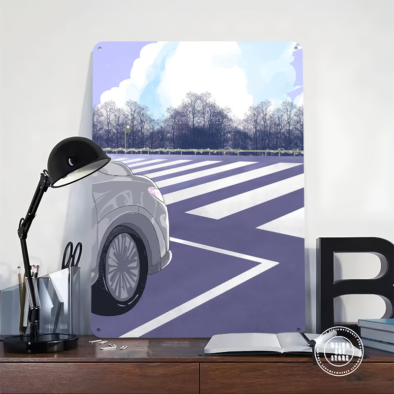 on Crosswalk With Winter Trees - Retro Gaming On review and price