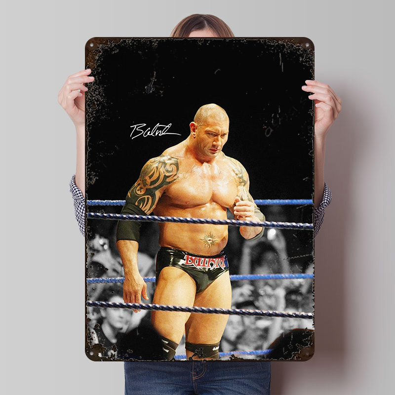Dave Batista Printed Poster Cu - Retro Poster Gaming review and price