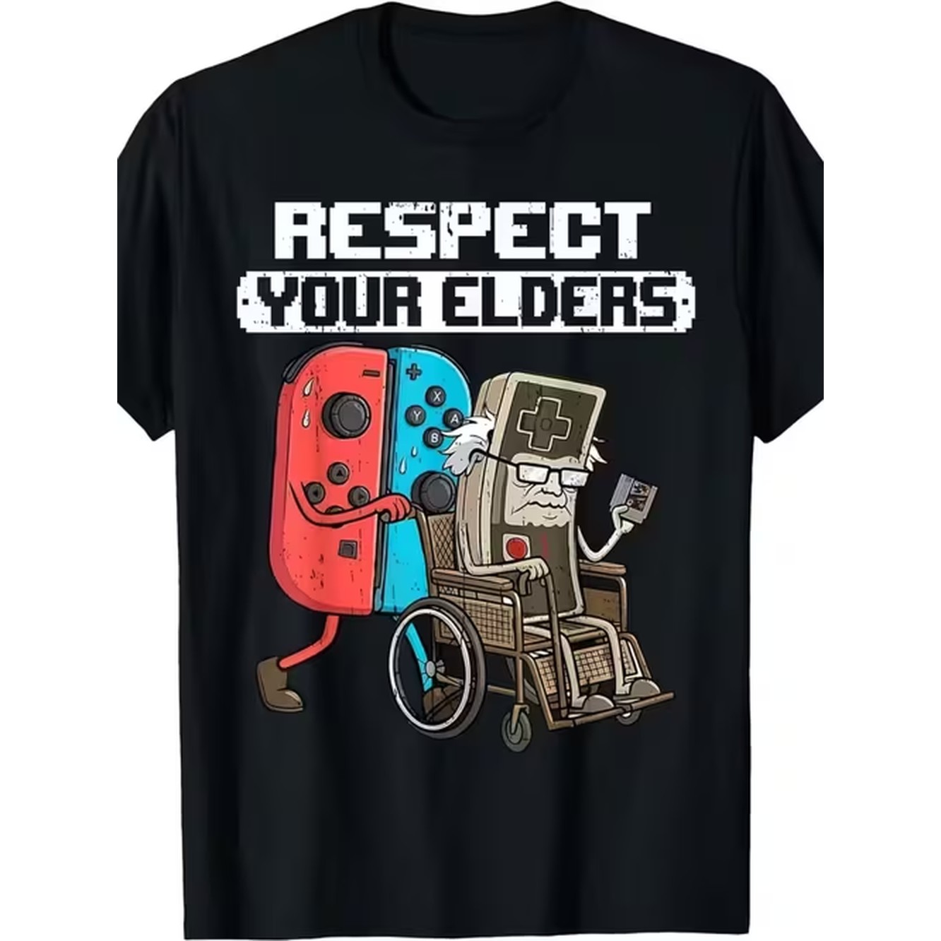 Mens Pattern T Shirt Theme Eld - Retro Gaming Shirt review and price