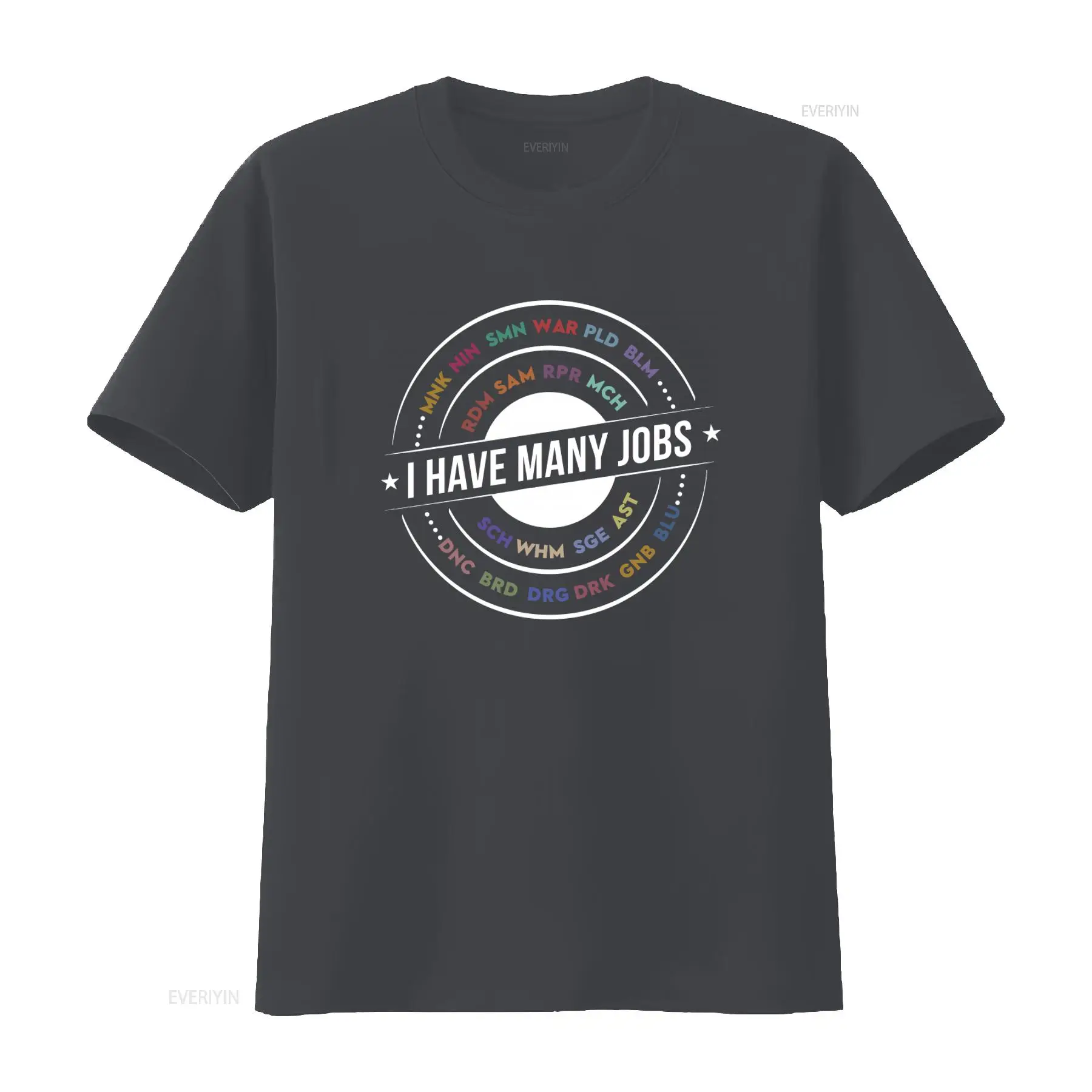 Many Jobs Ffxiv Inspired Funny - Retro Gaming Shirt review and price