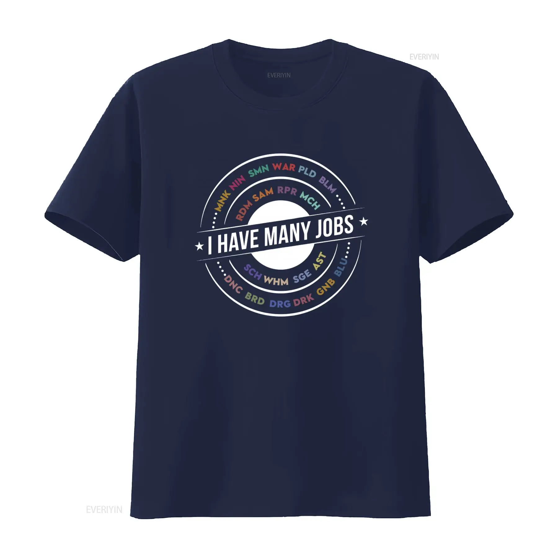 Many Jobs Ffxiv Inspired Funny - Retro Gaming Shirt review and price