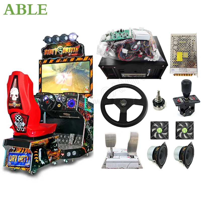 Dirty Drivin Arcade Game Machi - Retro Gaming Store review and price