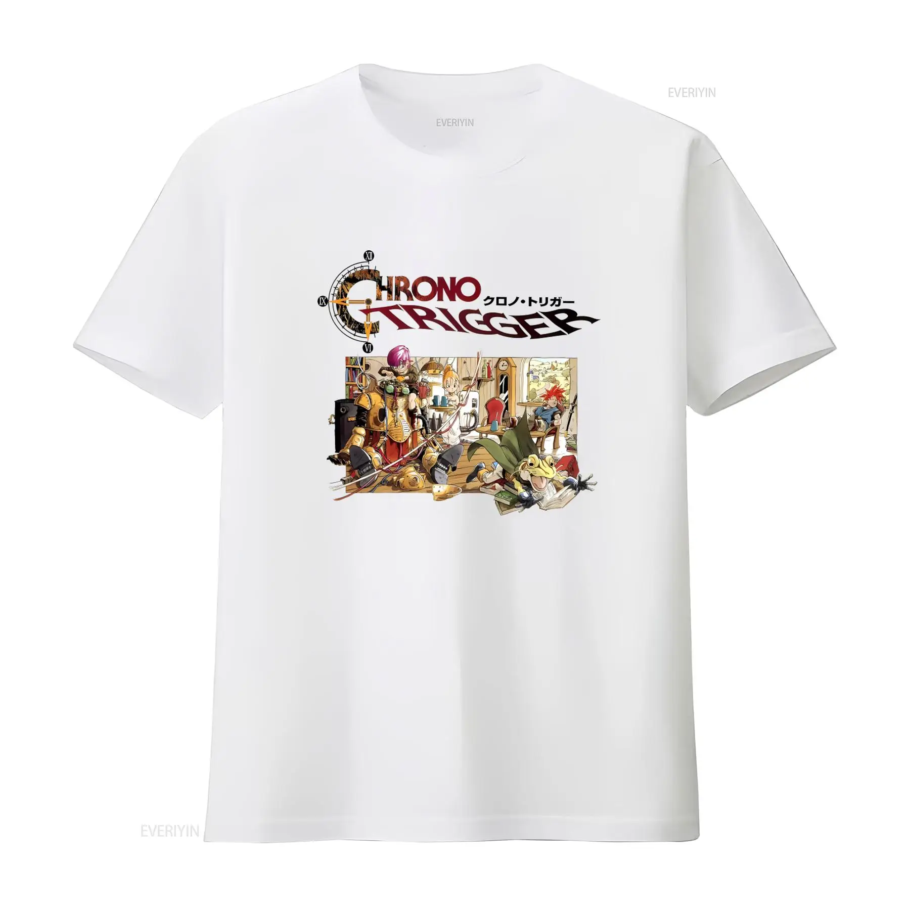 Chrono Trigger Video Game Logo - Retro Gaming Shirt review and price