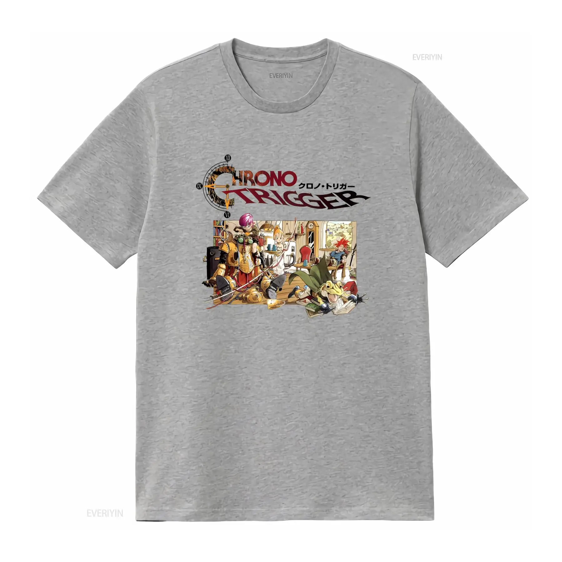 Chrono Trigger Video Game Logo - Retro Gaming Shirt review and price