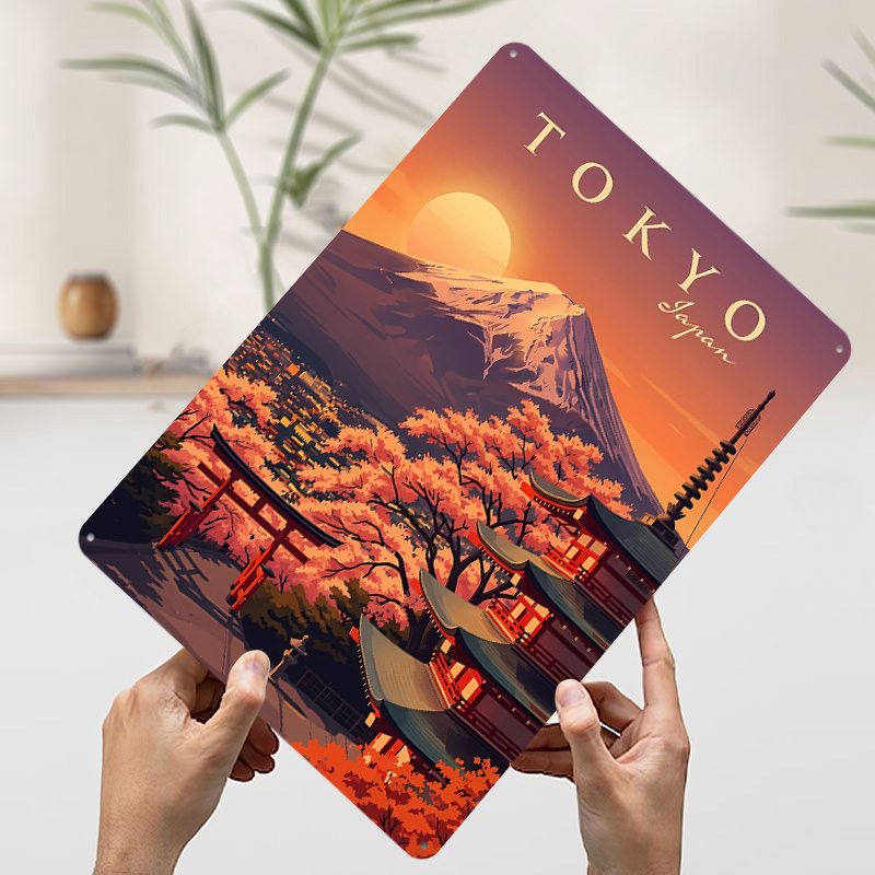 Tokyo Japan Vintage Travel Met - Retro Gaming Tokyo review and price
