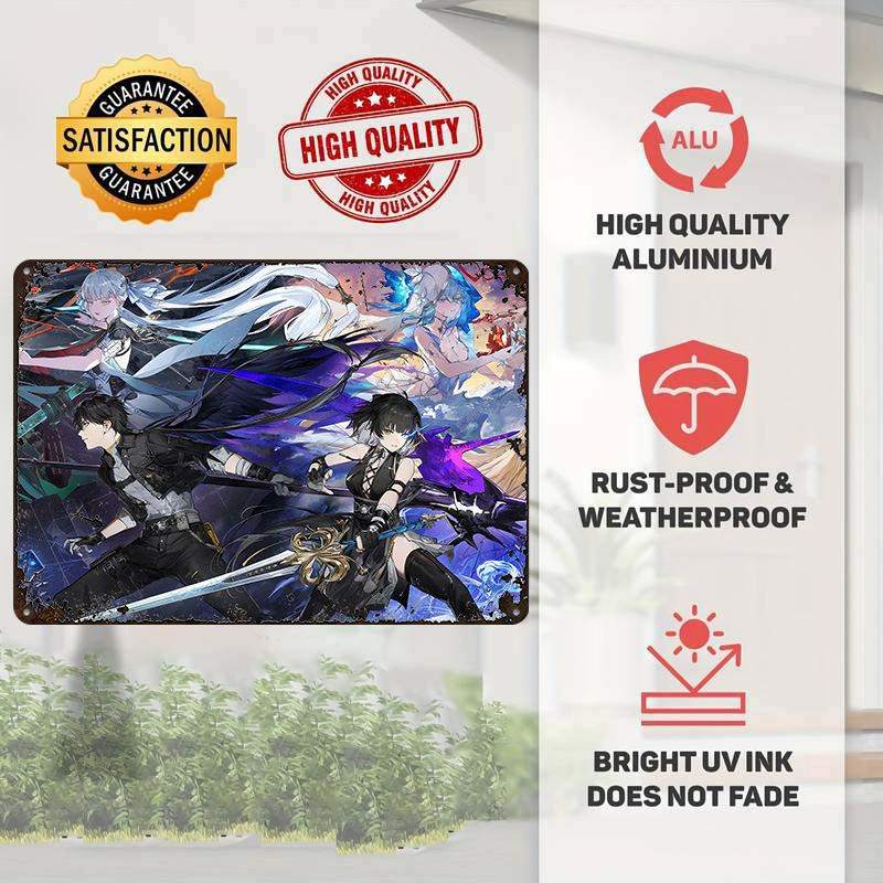 Wuthering Waves Gaming Charact - Retro Poster Gaming review and price