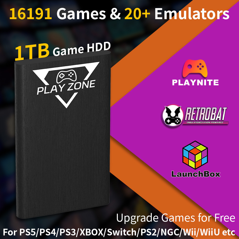 Play Zone 1TB Portable Gaming  - Retro Gaming Xbox review and price