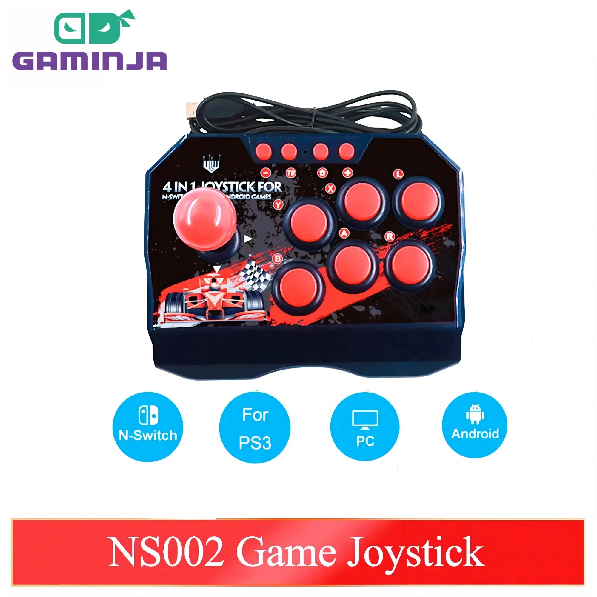 GAMINJA NS002 4 In 1 Retro Arc - Retro Gaming App review and price