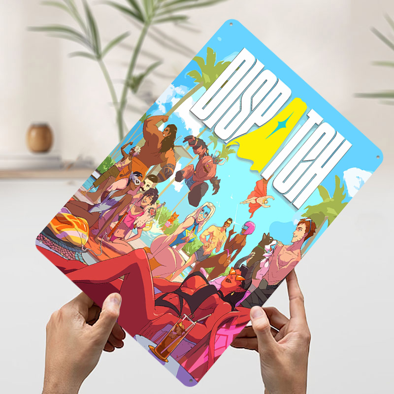 Dispatch: Poolside Gathering P - Retro Poster Gaming review and price