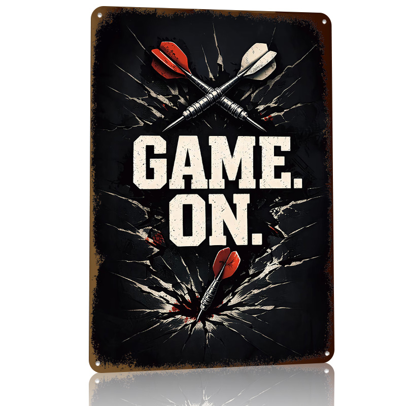 GAME. ON. Darts 3D Printed Tex - Retro Gaming On review and price