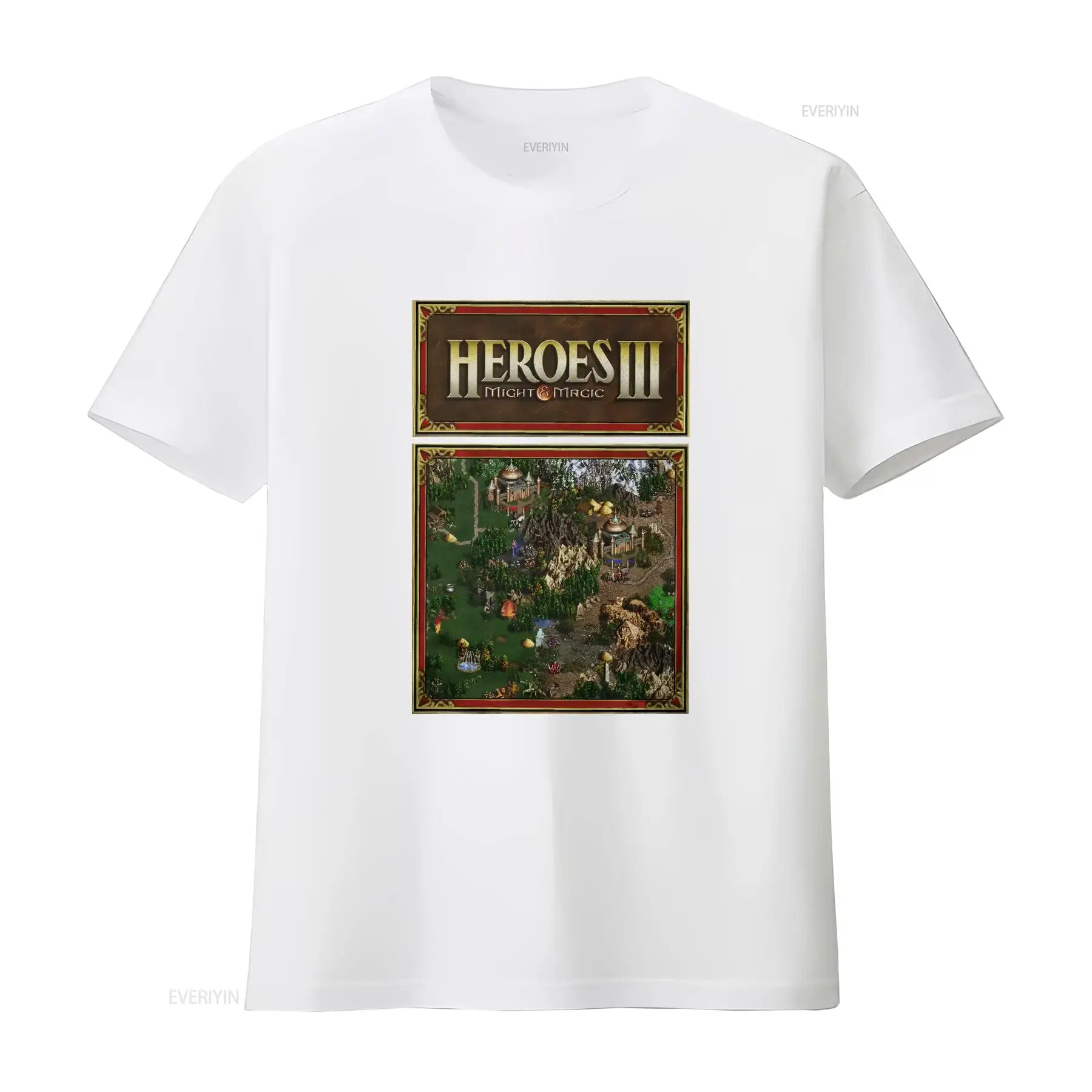 Heroes Map of Might And Magic  - Retro Gaming Shirt review and price