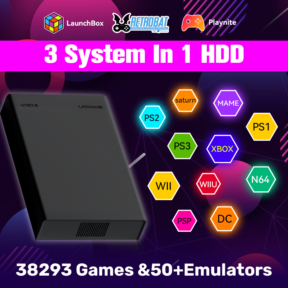 500G Retro Gaming HDD Video Ga - Retro Gaming Xbox review and price