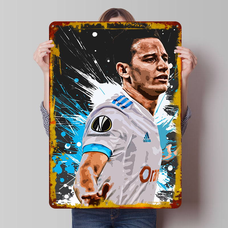 Florian Thauvin Painting Metal - Retro Poster Gaming review and price