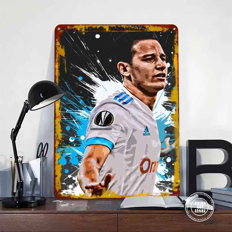 Florian Thauvin Painting Metal - Retro Poster Gaming review and price