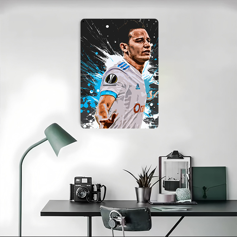 Florian Thauvin Painting Metal - Retro Poster Gaming review and price