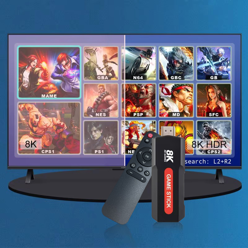 X2 Game Stick HD 4K 8K 3D Cons - Retro Gaming Xbox review and price